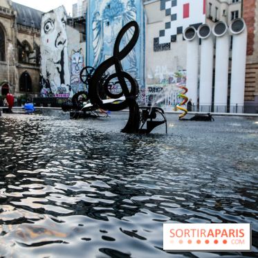 La Fontaine Stravinsky restaurée à Paris, nos photos