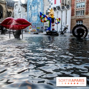 La Fontaine Stravinsky restaurée à Paris, nos photos