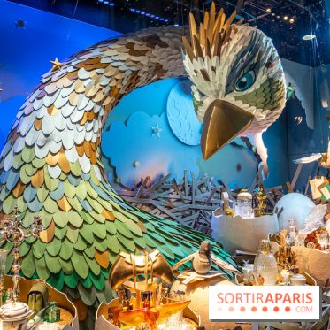 Les vitrines de Noël du Printemps 2023 - inauguration avec Catherine Deneuve