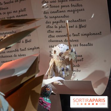 Les vitrines de Noël du Printemps 2023 - inauguration avec Catherine Deneuve