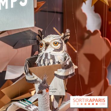 Les vitrines de Noël du Printemps 2023 - inauguration avec Catherine Deneuve