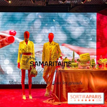 Les vitrines de Noël 2023 de La Samaritaine