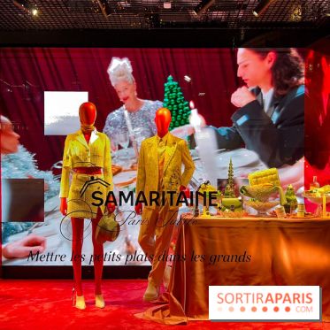 Les vitrines de Noël 2023 de La Samaritaine