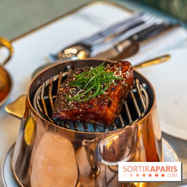 Le Petit Beefbar Paris, le bistrot élégant de Franklin Roosevelt -  saumon grillé
