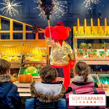 Les vitrines et décors de Noël 2023 du Bon Marché Rive Gauche