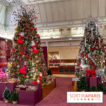 Les vitrines et décors de Noël 2023 du Bon Marché Rive Gauche