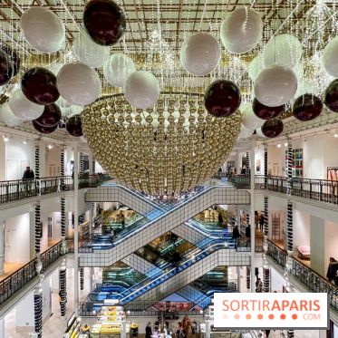 Les vitrines et décors de Noël 2023 du Bon Marché Rive Gauche