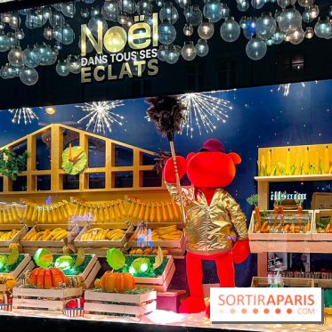 Les vitrines et décors de Noël 2023 du Bon Marché Rive Gauche