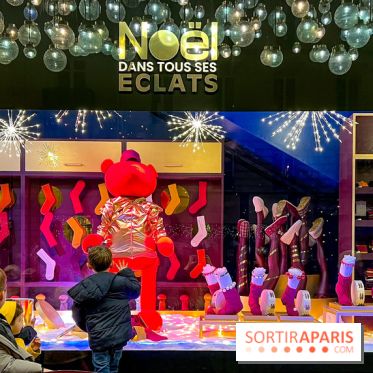 Les vitrines et décors de Noël 2023 du Bon Marché Rive Gauche