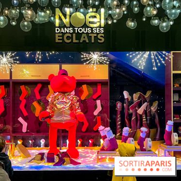 Les vitrines et décors de Noël 2023 du Bon Marché Rive Gauche