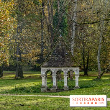 L'Abbaye des Vaux de Cernay par Paris Society - les photos -  fontaine Saint-Thibault