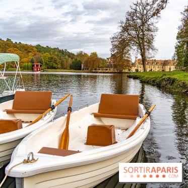 L'Abbaye des Vaux de Cernay par Paris Society - les photos -  barque pédalo