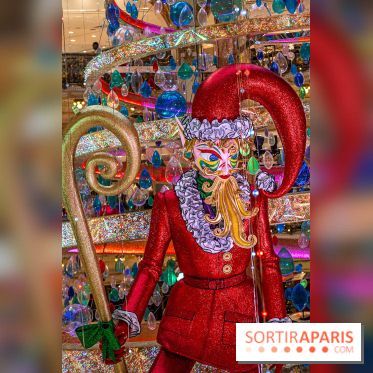 Le sapin de Noël des Galeries Lafayette Haussmann 2023 -  A7C7599