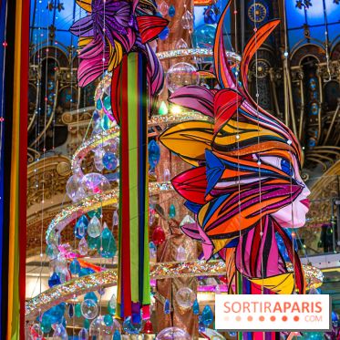 Le sapin de Noël des Galeries Lafayette Haussmann 2023 -  A7C7604