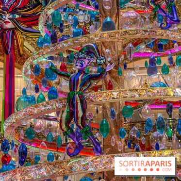 Le sapin de Noël des Galeries Lafayette Haussmann 2023 -  A7C7608