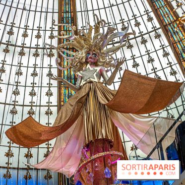 Le sapin de Noël des Galeries Lafayette Haussmann 2023 -  A7C7614