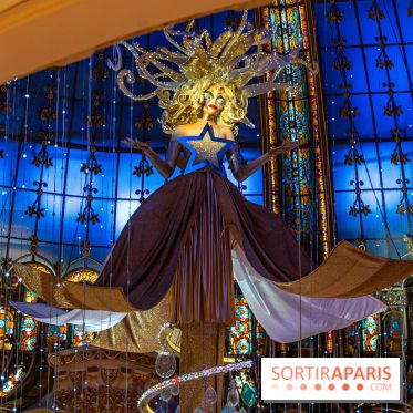 Le sapin de Noël des Galeries Lafayette Haussmann 2023 -  A7C7876