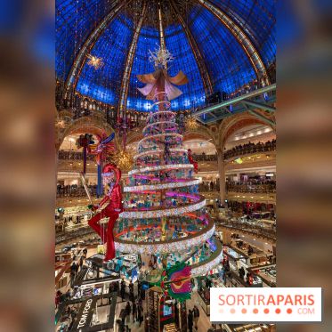 Le sapin de Noël des Galeries Lafayette Haussmann 2023 -  A7C7932 HDR