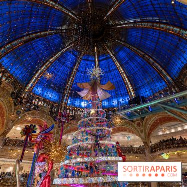 Le sapin de Noël des Galeries Lafayette Haussmann 2023 -  A7C7938 HDR