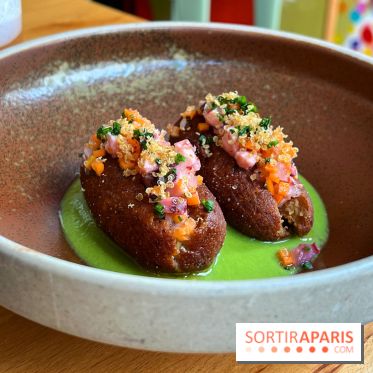 Ayahuma - Salpicon de poulpe, banane plantain