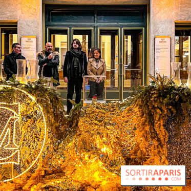Les illuminations de Noël 2023 de l'Avenue Montaigne - cérémonie et décors féériques