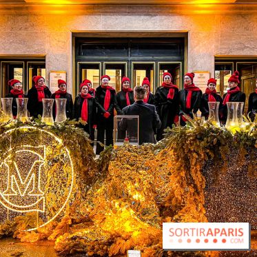Les illuminations de Noël 2023 de l'Avenue Montaigne - cérémonie et décors féériques