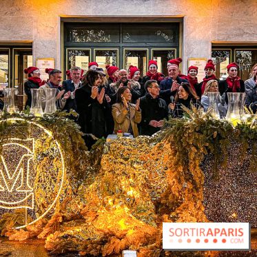 Les illuminations de Noël 2023 de l'Avenue Montaigne - cérémonie et décors féériques