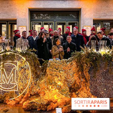 Les illuminations de Noël 2023 de l'Avenue Montaigne - cérémonie et décors féériques