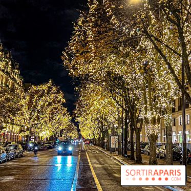 Les illuminations de Noël 2023 de l'Avenue Montaigne - cérémonie et décors féériques