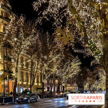 Les illuminations de Noël 2023 de l'Avenue Montaigne - cérémonie et décors féériques