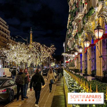Les illuminations de Noël 2023 de l'Avenue Montaigne - cérémonie et décors féériques