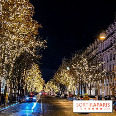 Les illuminations de Noël 2023 de l'Avenue Montaigne - cérémonie et décors féériques