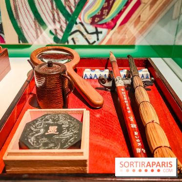 Exposition A la cour du Prince Genji : l'imaginaire japonaise se dévoile au musée Guimet  - IMG20231121095118