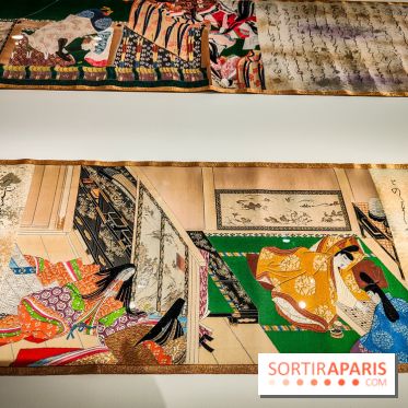Exposition A la cour du Prince Genji : l'imaginaire japonaise se dévoile au musée Guimet  - IMG20231121095659