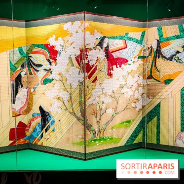 Exposition A la cour du Prince Genji : l'imaginaire japonaise se dévoile au musée Guimet  - IMG20231121102921