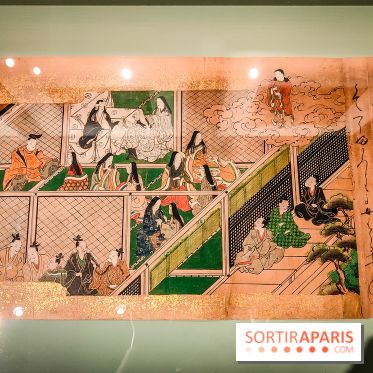 Exposition A la cour du Prince Genji : l'imaginaire japonaise se dévoile au musée Guimet  - IMG20231121094301
