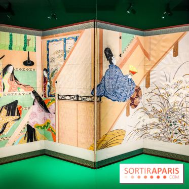 Exposition A la cour du Prince Genji : l'imaginaire japonaise se dévoile au musée Guimet  - IMG20231121102835