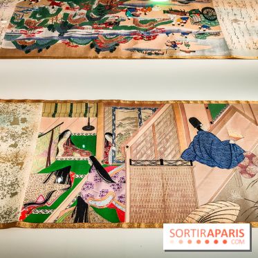 Exposition A la cour du Prince Genji : l'imaginaire japonaise se dévoile au musée Guimet  - IMG20231121094930