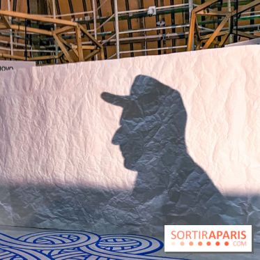 Spectacle d'ombres au Printemps Haussmann