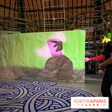 Spectacle d'ombres au Printemps Haussmann - IMG 4493 jpg