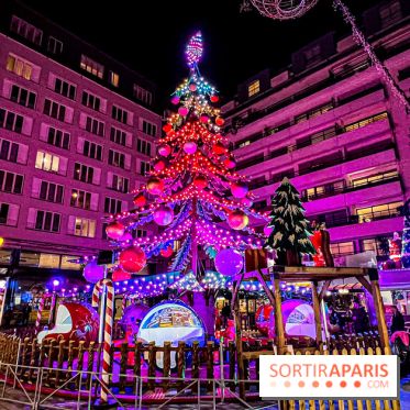 Le Marché de Noël de Boulogne Billancourt (92) : carrousel, vin chaud, illuminations - image00051