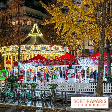 Le Marché de Noël de Boulogne Billancourt (92) : carrousel, vin chaud, illuminations - image00072