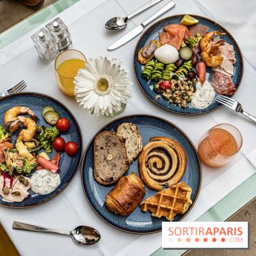 Le brunch à volonté des Jardins du Faubourg par Davide Pecorella