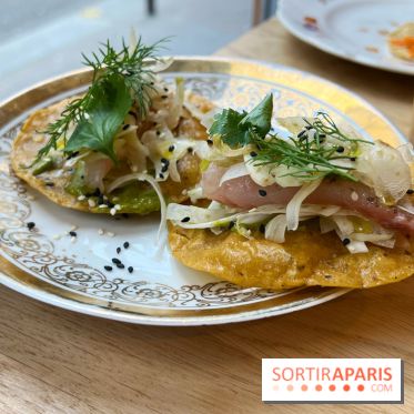 La Bagarre - Tacos daurade chimichurri