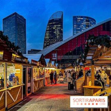 Le Marché de Noël 2023 de La Défense - Père Noël, spots photo illuminés, créateurs et stands gourmands