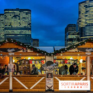 Le Marché de Noël 2023 de La Défense - Père Noël, spots photo illuminés, créateurs et stands gourmands