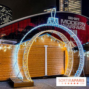 Le Marché de Noël 2023 de La Défense - Père Noël, spots photo illuminés, créateurs et stands gourmands