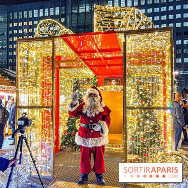 Le Marché de Noël 2023 de La Défense - Père Noël, spots photo illuminés, créateurs et stands gourmands