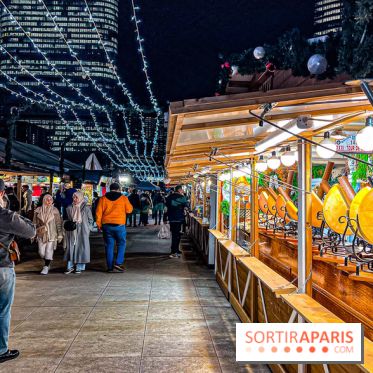 Le Marché de Noël 2023 de La Défense - Père Noël, spots photo illuminés, créateurs et stands gourmands