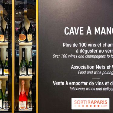 The Wine Gate, bar à vin et cave à manger des Galeries Lafayette Haussman
